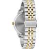 Bulova Men’s Classic 3-Hand Diamond Quartz Two Tone Stainless Steel Watch, Style:98D188