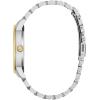 Bulova Men’s Classic 3-Hand Diamond Quartz Two Tone Stainless Steel Watch, Style:98D188