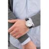 Bulova Men’s Classic 3-Hand Quartz Black Leather Strap Watch, Roman Numeral Markers, 41mm(Stainless)