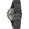 Bulova Men’s Classic 6-Hand Chronograph Diamond Quartz Black Ion Plated Stainless Steel Watch, 24 Hour Time, 43mm, Style:98D190