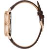 Bulova Men’s Classic Dress 3-Hand 21- Jewel Automatic Watch, 42 Hour Reserve, Hack Feature, Sub-Second Hand, Open Aperture Dial, Exhibition Case Back, 42mm(Brown Leather/Rose Gold)