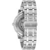 Bulova Men’s Classic Dress 3-Hand 21- Jewel Automatic Watch, 42 Hour Reserve, Hack Feature, Sub-Second Hand, Open Aperture Dial, Exhibition Case Back, 42mm(Stainless Steel)