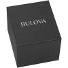 Bulova Men’s Classic Stainless Steel 3-Hand Calendar Date Quartz Watch, Blue Dial,43mm Style: 96B220