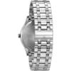 Bulova Men’s Classic Stainless Steel 3-Hand Date Calendar Quartz Watch, Grey Dial with Roman Numeral Markers Style: 96B261