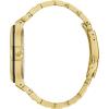 Bulova Men’s Classic Stainless Steel 3-Hand Date Quartz Watch with Diamonds and Day Date, 44mm(Gold/ Black Dial)