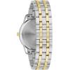 Bulova Men’s Classic Sutton 3-Hand Calendar Date Quartz Watch, 40mm(Two Tone Gold)