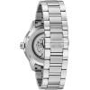 Bulova Mens Classic Sutton Automatic Stainless Steel Bracelet Watch(Silver-Tone/Black dial)