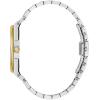 Bulova Mens Dress Classic Quartz Two Tone Stainless Steel Watch, Patterned Dial, 39mm(Two-Tone Gold/Green Dial)