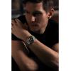 Bulova Men’s Marine Star ‘Series A’ Two-Tone Stainless Steel Watch, Black Dial, 3 Hand Model: 98D175