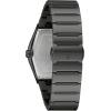 Bulova Men’s Modern Gemini Diamond 3 Hand Black Stainless Steel Watch,Black Dial,Edge to Edge Crystal Model: 98D177