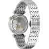 Bulova Women’s Regatta Diamond Automatic Stainless Steel Open Aperture Watch, Mother of Pearl Dial Style: 96P222