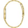 Bulova-Ladies’ Crystal Gold-Tone Stainless Steel Box Set with White Mother-of-Pearl Dial 3-Hand Quartz-Watch and MOP Crystal Accent Hearts Pendant-Necklace, 30mm Style:98X138