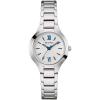 Bulova Ladies’ Classic Dress 3-Hand Quartz Stainless Steel Watch(Stainless/Blue Accents)