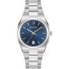 Bulova Ladies’ Classic Surveyor Stainless Steel(Silver/ Blue Dial)