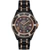 Bulova Ladies’ Marine Star ‘Series L’ 3-Hand Day Date Quartz Diamond Ceramic Watch, Sapphire Crystal, 100M Water Resistant, Mother-of-Pearl Dial, 37mm(Black Ceramic/Rose Gold)