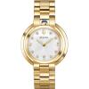 Bulova Ladies Rubaiyat Diamond Dial Stainless Steel Watch(Gold Tone)