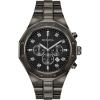 Bulova Men’s Classic Diamond 6-Hand Chronograph Quartz Watch, Calendar Date, Luminous Markers, 100M Water Resistant, 44mm(Black)