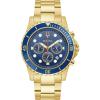 Bulova Men’s Classic Sport 6-Hand Chronograph Quartz Watch, Calendar Date, Luminous Hands and Markers, 100M Water Resistant, 44mm
