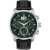 Green/ Black Leather Strap