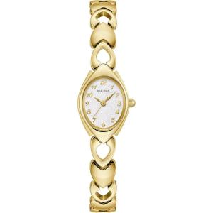 Bulova Ladies Quartz Classic(Gold-Tone & Silver-Tone Dial)