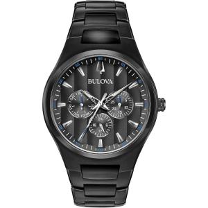 Bulova Men’s Classic Dress 6-Hand Multi-Function Day/Date Quartz Watch, Luminous Hands, 42mm