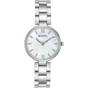 Bulova Women’s Watch(Steel/White)
