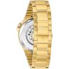 Bulova Men’s Classic Maquina Automatic Open Aperture Watch(Gold Tone)