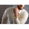 Bulova Men’s Dress Classic 6-Hand Chronograph Quartz Gold Stainless Steel Watch, 24 Hour Time, Calendar, 42mm, Style:97B119