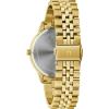 Bulova Men’s Dress Classic Diamond Watch, 3-Hand Date Quartz Watch, Stainless Steel Bracelet, 41mm(Gold/ Green Dial)