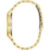 Bulova Men’s Dress Classic Diamond Watch, 3-Hand Date Quartz Watch, Stainless Steel Bracelet, 41mm(Gold/ Green Dial)