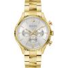Bulova Men’s Classic 6-Hand Chronograph Quartz Gold Stainless Steel Watch, 24 Hour Time, Luminous Hands, 43mm, Style:97A190