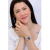 Bulova Ladies’ Classic Stainless Steel 2-Hand Quartz Watch, Black Mother-of-Pearl Dial with Diamond Dial Style: 96P148