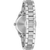 Bulova Ladies’ Classic Sutton Stainless Steel 3-Hand Quartz Watch, Diamond Bezel with Blue Mother-of-Pearl Dial Style: 96R243