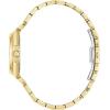 Bulova Ladies Dress Classic 3-Hand Calendar Date Quartz Watch, Stainless Steel Bracelet, Patterned Dial, 28mm(Gold Tone)