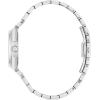 Bulova Ladies Dress Classic 3-Hand Calendar Date Quartz Watch, Stainless Steel Bracelet, Patterned Dial, 28mm(Silver)