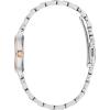 Bulova Ladies Quartz Classic, Stainless Steel Case & Mother-of-Pearl Dial(Two-Tone & White Mother-of-Pearl Dial)