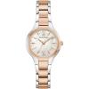 Bulova Ladies Quartz Classic, Stainless Steel Case & Mother-of-Pearl Dial(Two-Tone & White Mother-of-Pearl Dial)