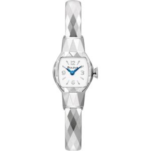 Bulova Ladies Limited Edition American Girl 2 Hand Silver Stainless Steel Quartz Bangle Watch Style:96L333