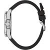 Bulova Marine Star Quartz Mens Watch, Stainless Steel with Black Leather and Silicone Strap, Silver-Tone (Model: 96B337)