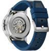 Bulova Men’s Marine Star ‘Series C’ Automatic Stainless Steel 3-Hand Watch, Exhibition Case, Rotating Bezel(Blue Strap)