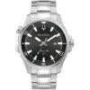 Bulova Men’s Marine Star ‘Series B’ Stainless Steel Watch, Black Sunray Dial Style: 96B382