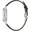 Bulova Men’s Automatic Dress Classic Surveyor Watch, Black Leather Strap, Full Skeleton Dial, 42 Hour Power Reserve, 41mm(Black Strap/Silver)