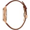 Bulova Men’s Automatic Dress Classic Surveyor Watch, Black Leather Strap, Full Skeleton Dial, 42 Hour Power Reserve, 41mm(Brown Strap/Rose Gold)