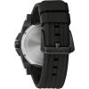 Bulova Men’s Icon High Performance Quartz Chronograph Black Stainless Steel Watch with Polyurethane Strap, Black Dial Style: 98B417