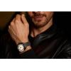 Bulova Men’s Oceanographer Snorkel GMT Automatic Grey Ion Plated Stainless Steel Case Watch, Black and White Unidirectional Rotating Bezel, Gray Silicone Strap, White Dial Style:98B407