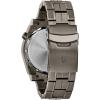 Bulova Men’s Precisionist Gray Ion-Plated Stainless Steel 8-Hand Chronograph with Blue and Orange Accents Style: 98B343