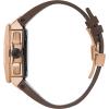 Bulova Men’s Series X High Precision Quartz Chronograph Watch, Sapphire Crystal, Continous Sweeping Secondhand(Rose Gold/Brown Leather Strap)