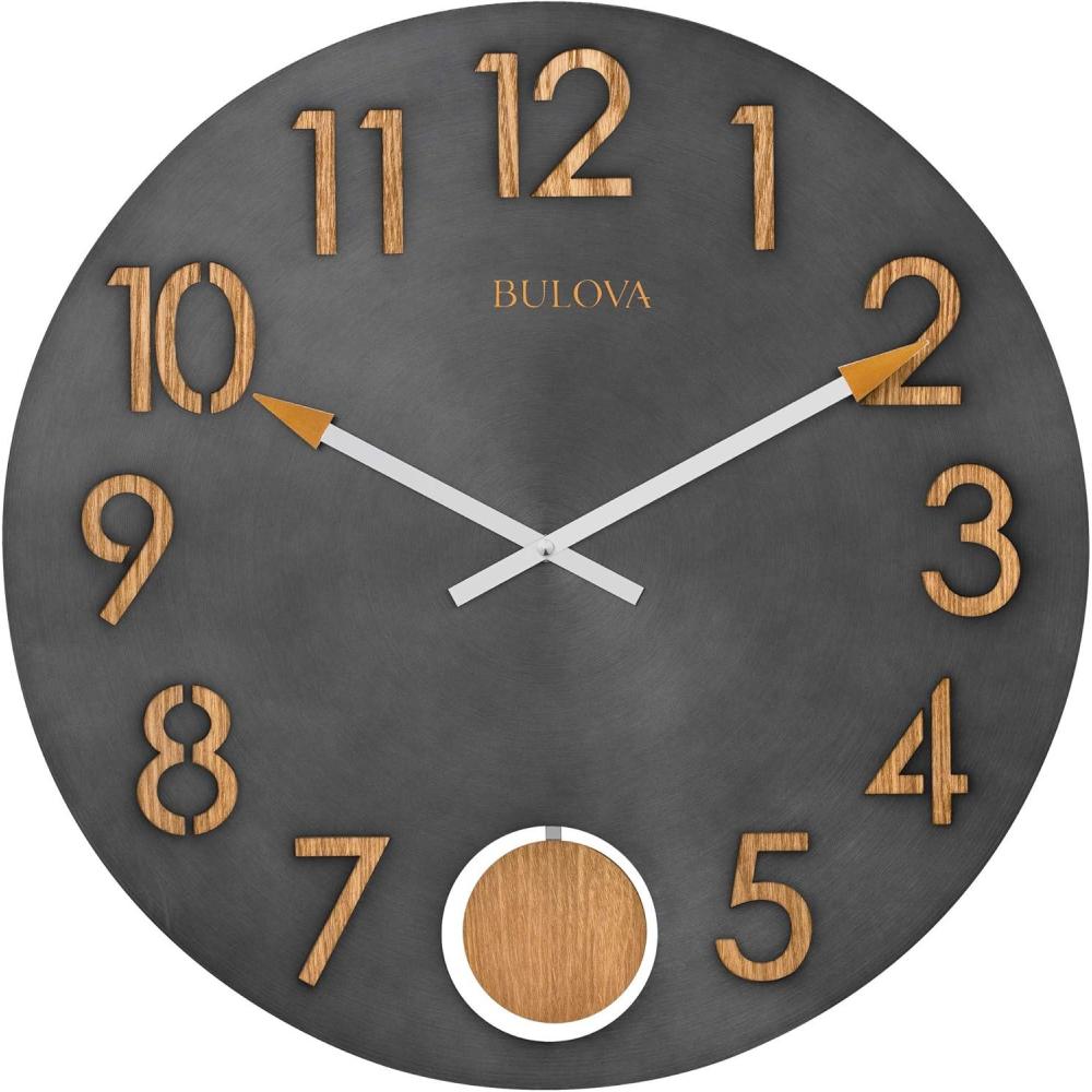 imageBulova C4119 Flatiron Wall Clock