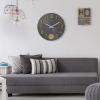 Bulova C4119 Flatiron Wall Clock