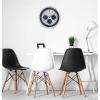 Bulova Lunar Pilot Wall Clock C1971 | Matte Silver Finish |Temperature & Hygrometer Display | Silent Sweep Quartz Movement | 13.75-Inch